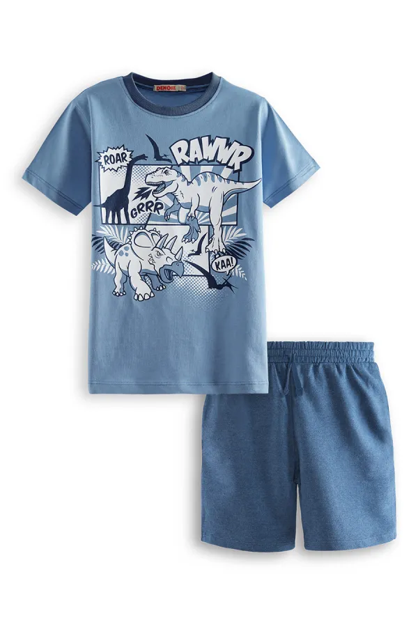 Dinosaur Boys' T-shirt and Shorts Set