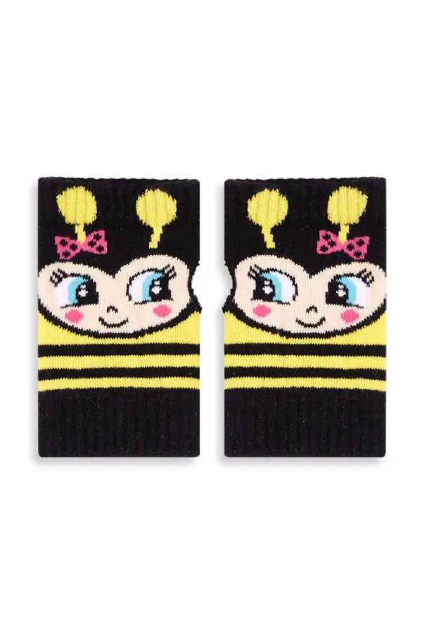 Arılar Kız Çocuk Parmaksız Eldiven