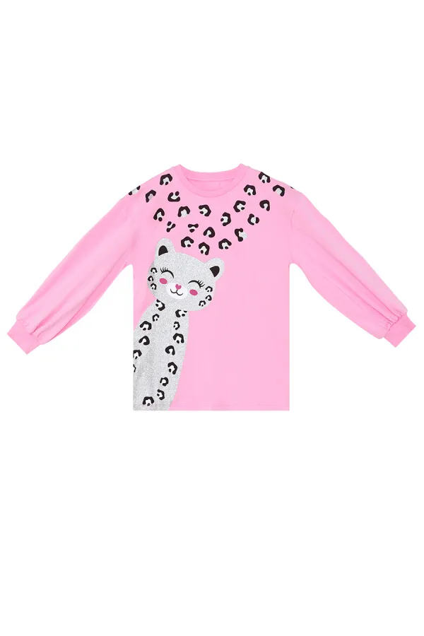 Leo Kız Çocuk Tayt T-Shirt Takım