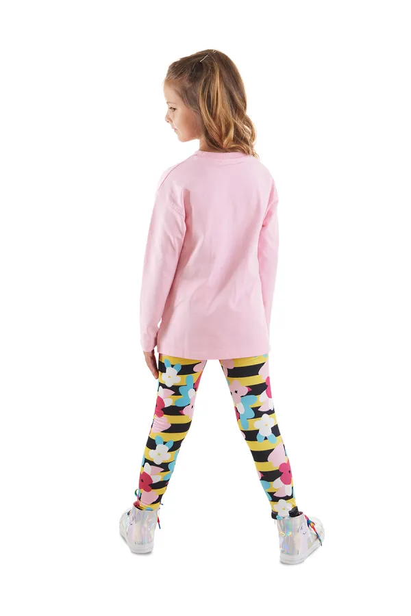 Little Bee Girl Tunic and Leggings Set
