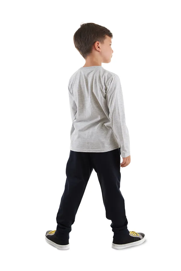 İnşaat Araçları Erkek Çocuk T-shirt Pantolon Takım