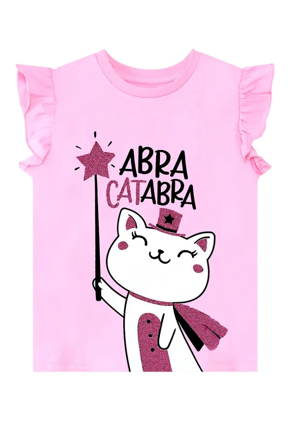Abra Catabra Girls' T-Shirt and Shorts Set