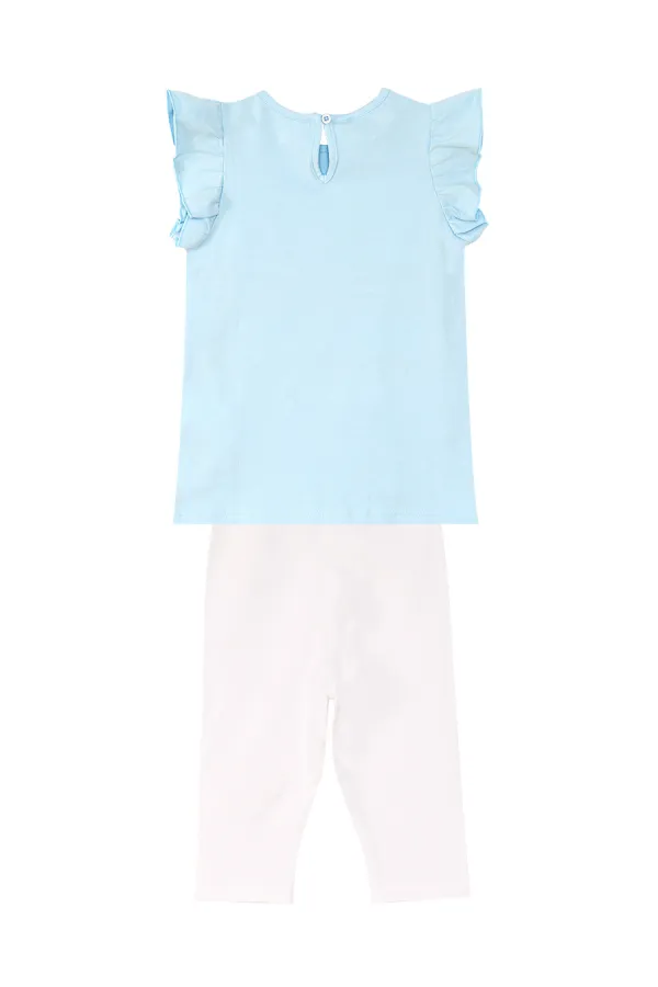 Girl's Tunic and Leggings Set in Bag