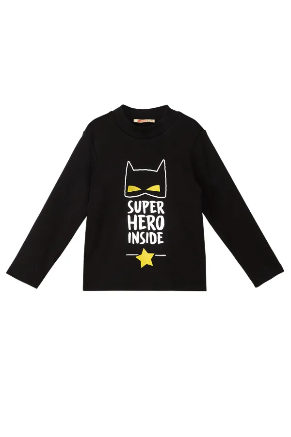 Süper Kahraman Erkek Çocuk T-shirt Pantolon Takımı