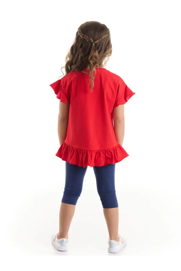 Naughty Cat Girl T-shirt and Leggings Set