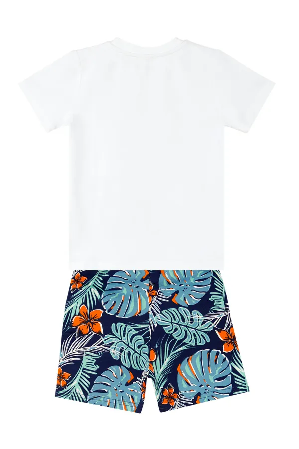 Surf Erkek Çocuk T-shirt Şort Takım