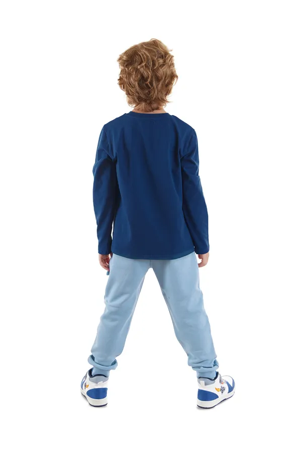 Canavar İtfaiye Erkek Çocuk T-shirt Pantolon Takım
