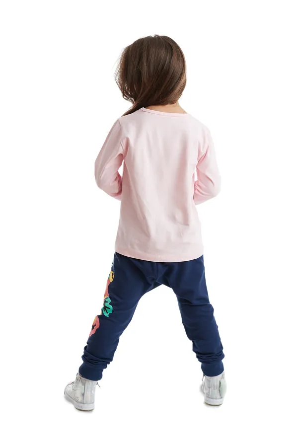 Balonlu Koala Kız Çocuk T-shirt Pantolon Takım