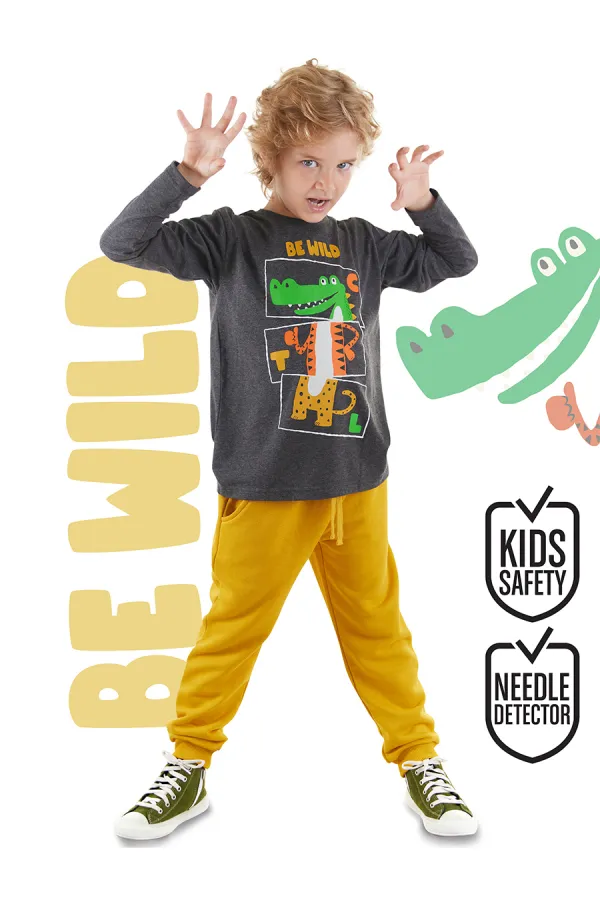 Be Wild Boys' T-shirt and Pants Set