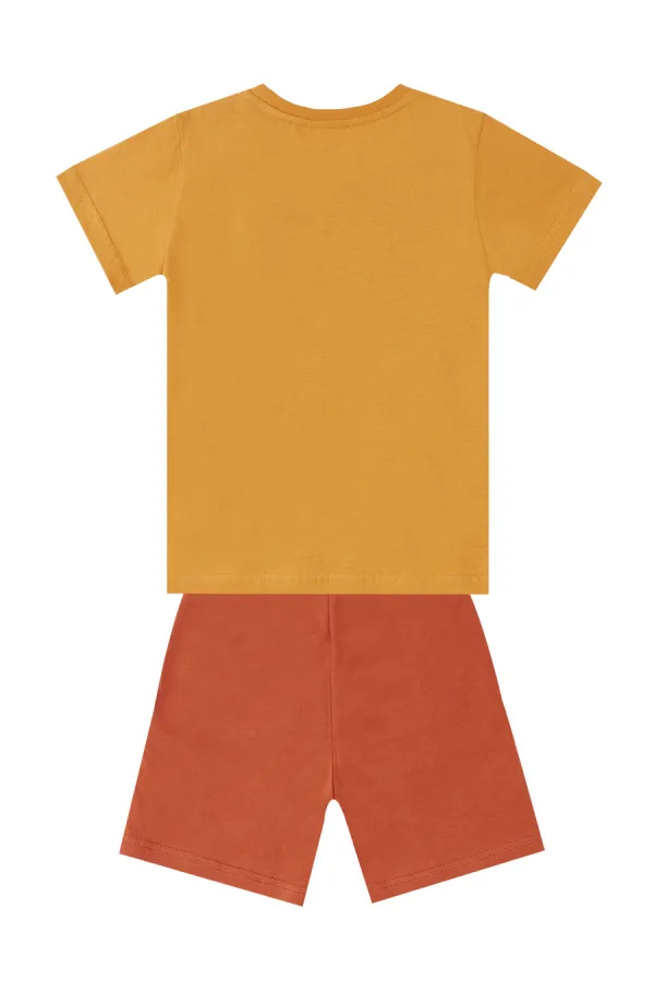 Super Tiger Erkek Çocuk T-shirt Şort Takım