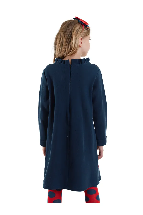 Poppy Girl's Navy Blue Dress