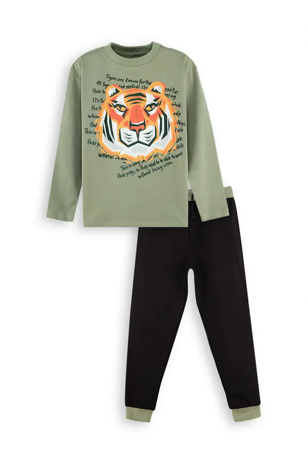Tiger Boys' T-shirt and Pants Set