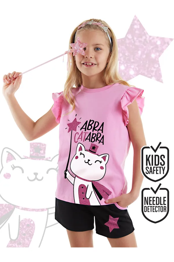 Abra Catabra Girls' T-Shirt and Shorts Set