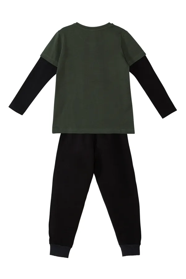 RS Erkek Çocuk Tshirt Pantolon Takım RS Erkek Çocuk Tshirt Pantolon Takım