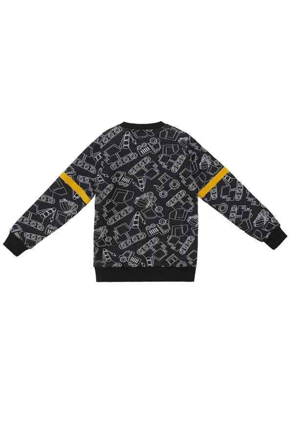 Arabalar Erkek Çocuk Siyah Eşofman Takım