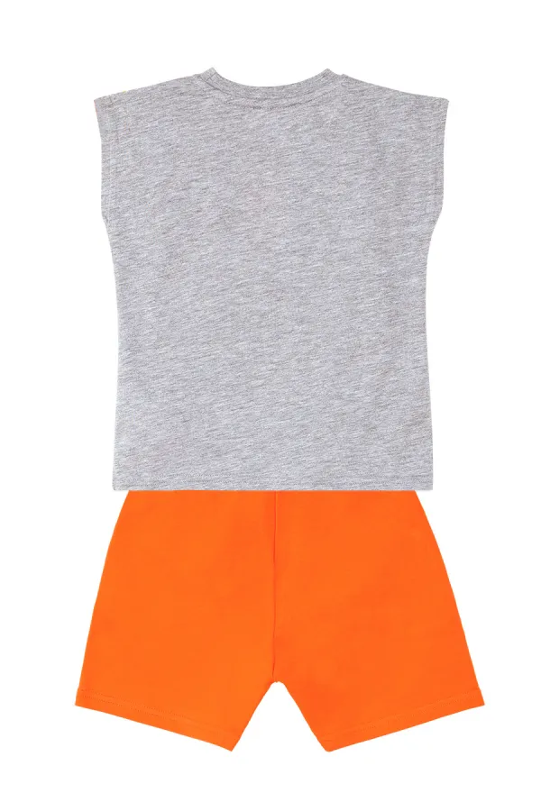 T-Rex Alev Erkek Çocuk T-Shirt Şort Takım