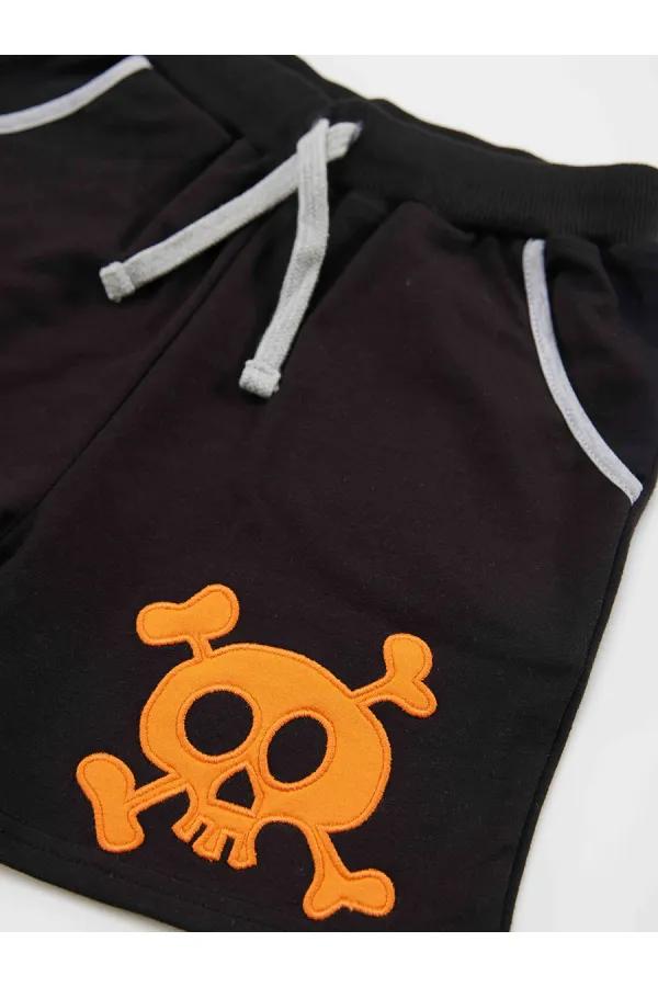 Korsan Timsah Erkek Çocuk T-shirt Şort Takım