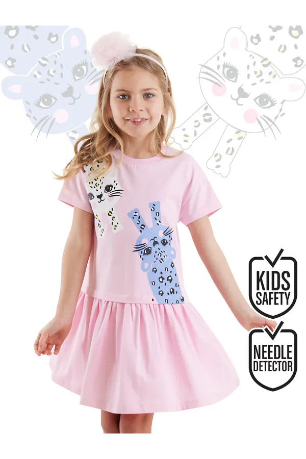 Robe pour fille Chats Malicieux