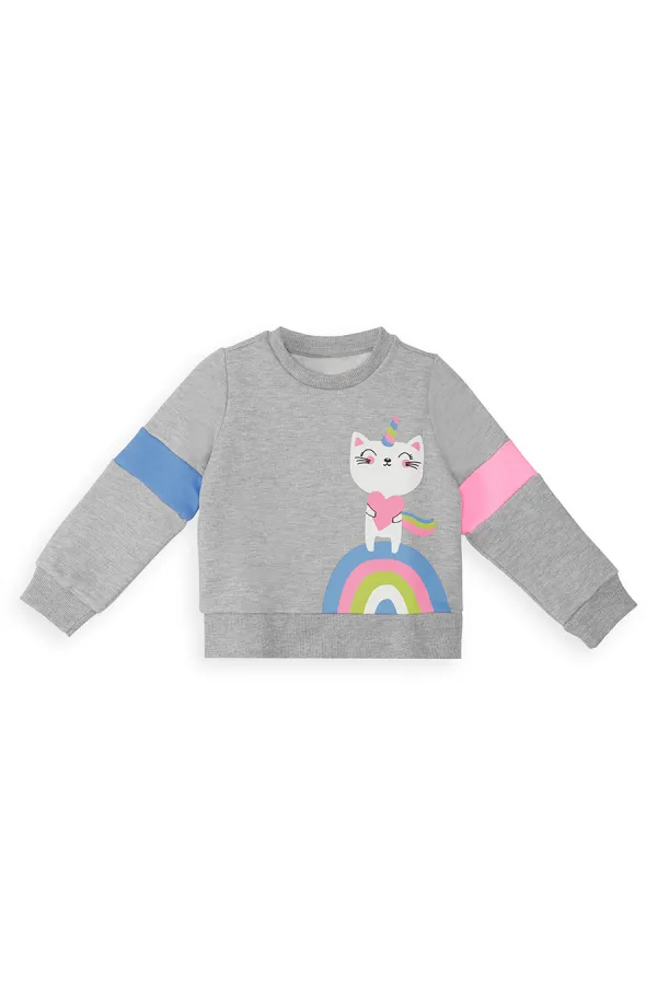 Ensemble de survêtement Rainbow Cat Girls (haut et bas)