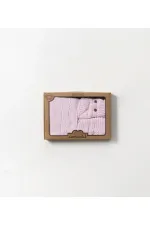 Triko Salopet Hırka Badi Şapka Bebek 4lü Kutulu Set