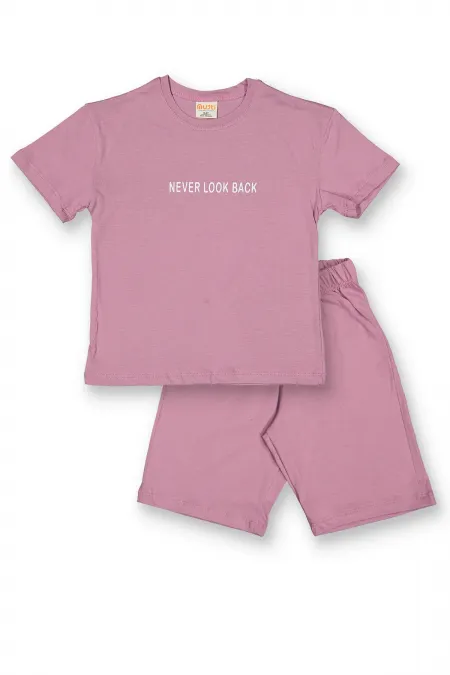 Never Şort T-shirt Çocuk Takım