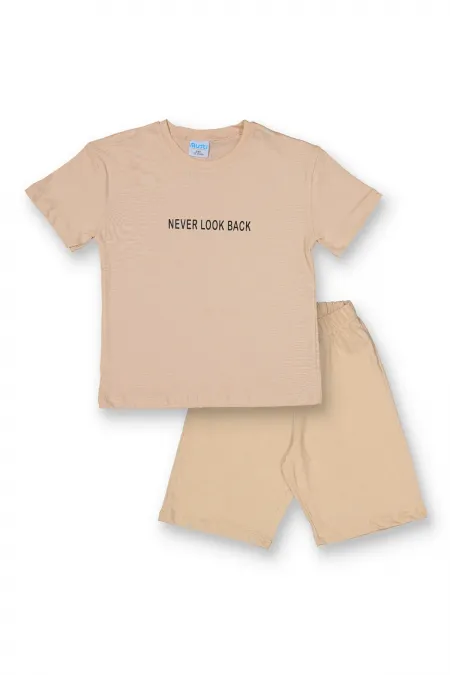 Never Şort T-shirt Çocuk Takım