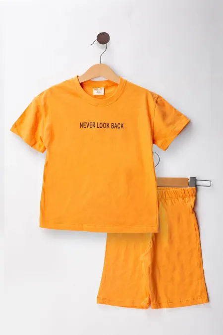 Never Şort T-shirt Çocuk Takım