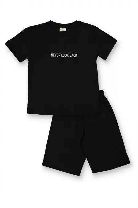 Never Şort T-shirt Çocuk Takım