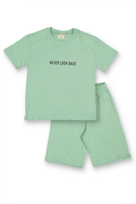 Never Şort T-shirt Çocuk Takım