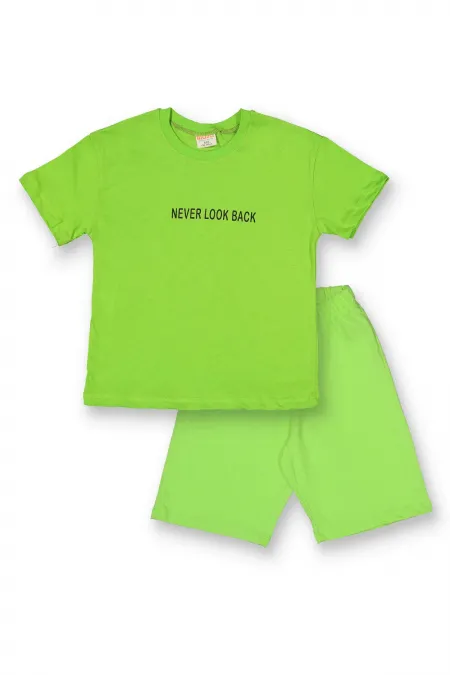 Never Şort T-shirt Çocuk Takım