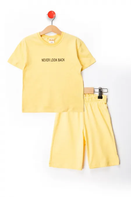 Never Şort T-shirt Çocuk Takım