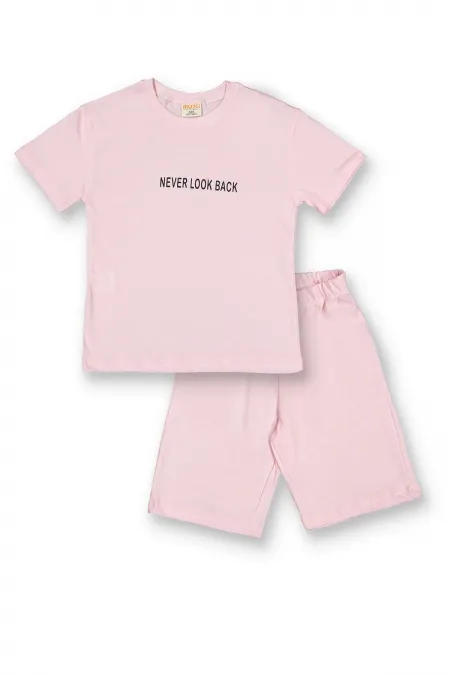 Never Şort T-shirt Çocuk Takım