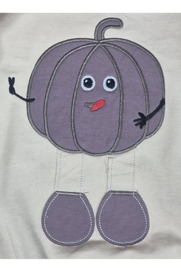 Kabak Nakışlı Kız Erkek Çocuk Eşofman Takım