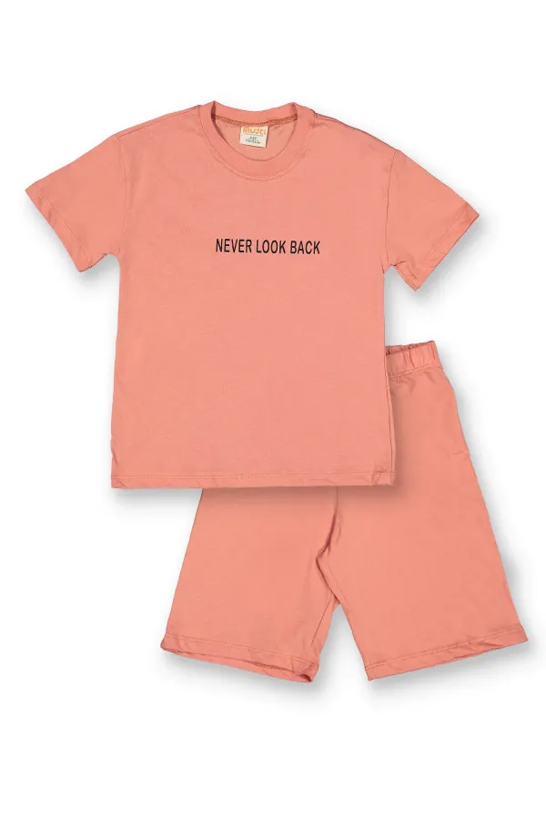 Never Şort T-shirt Çocuk Takım