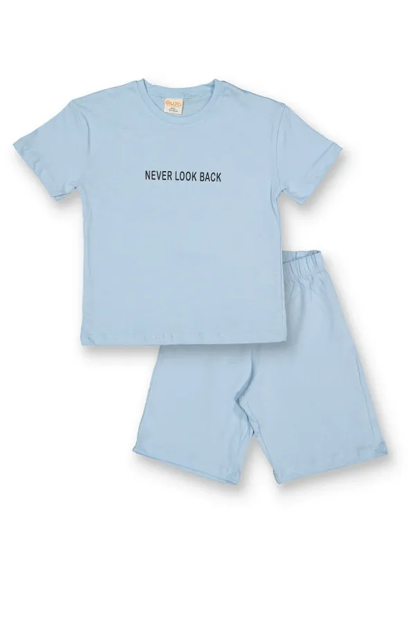 Never Şort T-shirt Çocuk Takım