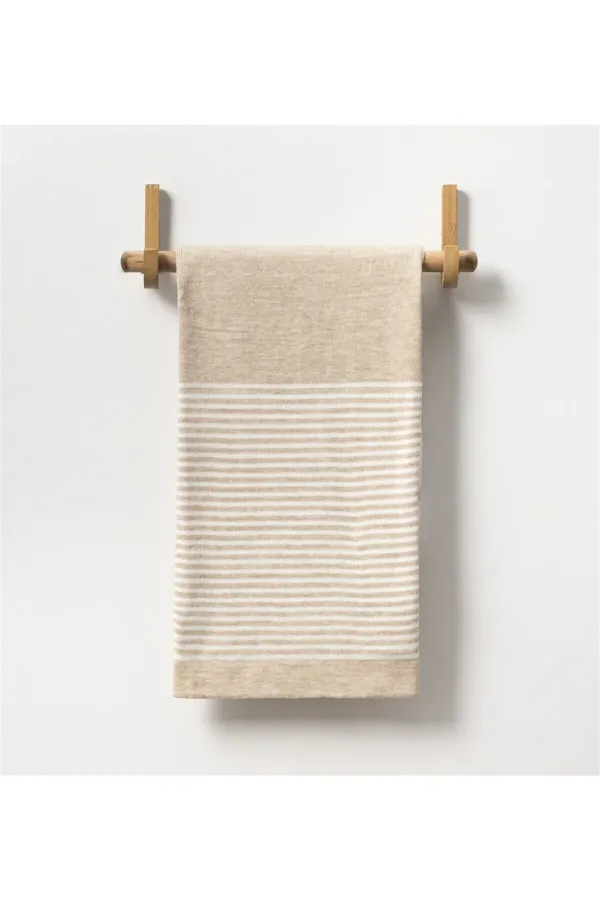 Çift Taraflı Bebek Triko Battaniye Bej