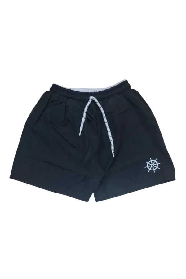 Dümen Nakışlı Çocuk Deniz Şortu