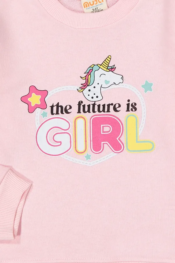 Ünicorn Bisiklet Yaka Çocuk Eşofman Takımı