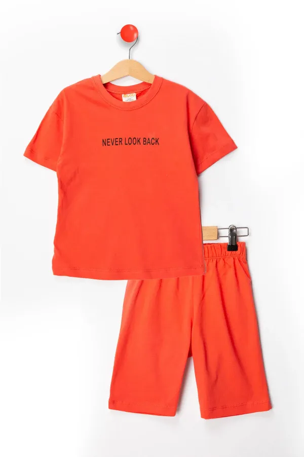 Never Şort T-shirt Çocuk Takım