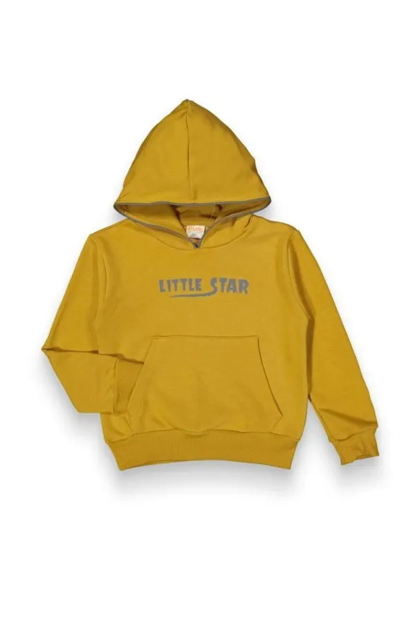 Little Star Kapşonlu Çocuk Eşofman Takımı HARDAL