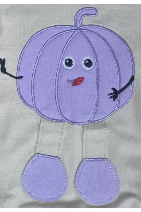 Kabak Nakışlı Kız Erkek Çocuk Eşofman Takım