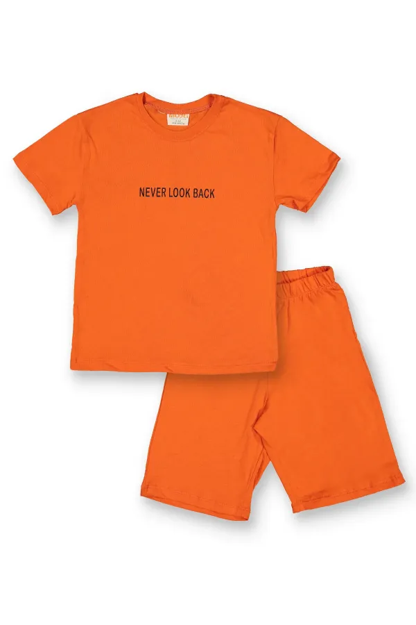 Never Şort T-shirt Çocuk Takım