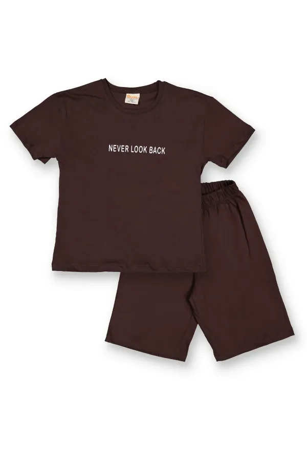 Never Şort T-shirt Çocuk Takım