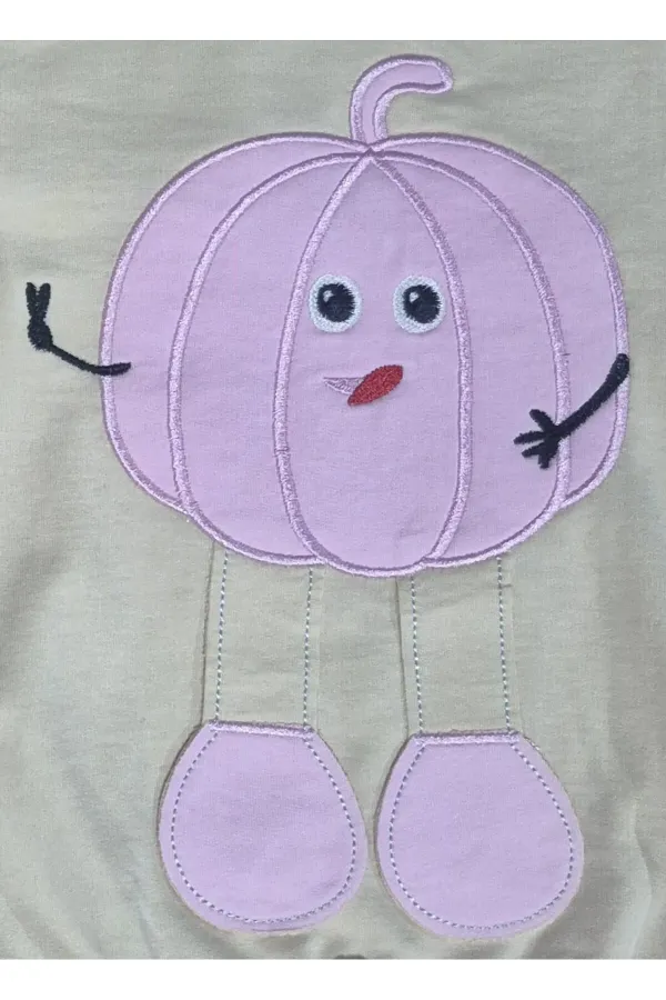 Kabak Nakışlı Kız Erkek Çocuk Eşofman Takım