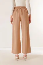 Elasticated Waist Lycra Fabric Palazzo Pants