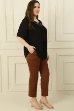 Yandan Cepli B.B Klasik Pantolon