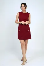 Kadın Fİloto Detaylı Kısa Elbise