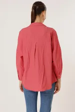 Chemise longue basique oversize