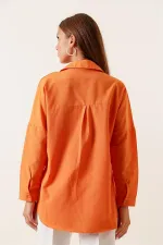Oversize Long Basic Shirt