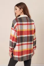 Torba Cepli Garnili Oduncu Oversize Gömlek